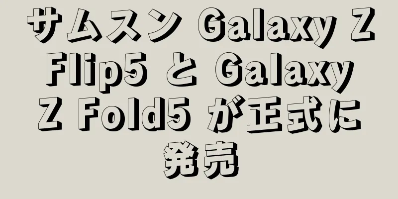サムスン Galaxy Z Flip5 と Galaxy Z Fold5 が正式に発売