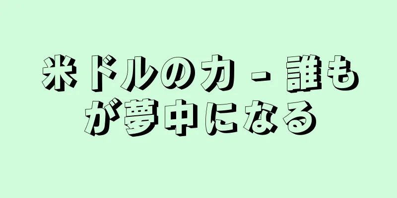米ドルの力 - 誰もが夢中になる
