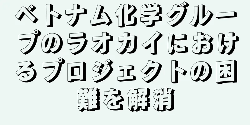 ベトナム化学グループのラオカイにおけるプロジェクトの困難を解消