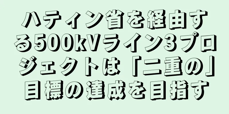 ハティン省を経由する500kVライン3プロジェクトは「二重の」目標の達成を目指す