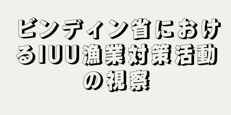 ビンディン省におけるIUU漁業対策活動の視察