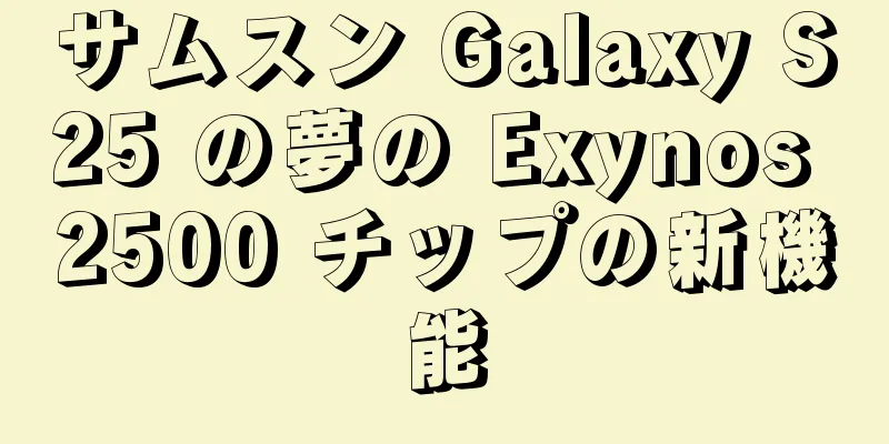 サムスン Galaxy S25 の夢の Exynos 2500 チップの新機能