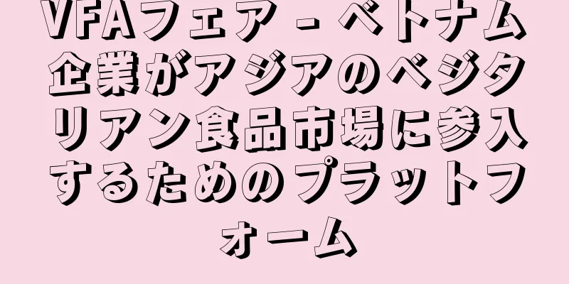 VFAフェア - ベトナム企業がアジアのベジタリアン食品市場に参入するためのプラットフォーム