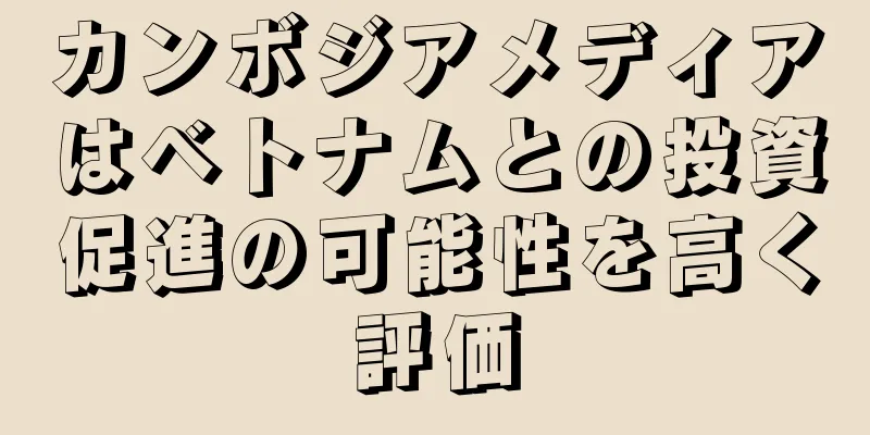 カンボジアメディアはベトナムとの投資促進の可能性を高く評価