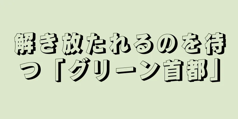 解き放たれるのを待つ「グリーン首都」