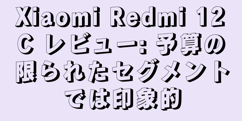 Xiaomi Redmi 12C レビュー: 予算の限られたセグメントでは印象的
