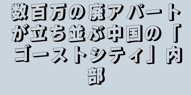 数百万の廃アパートが立ち並ぶ中国の「ゴーストシティ」内部