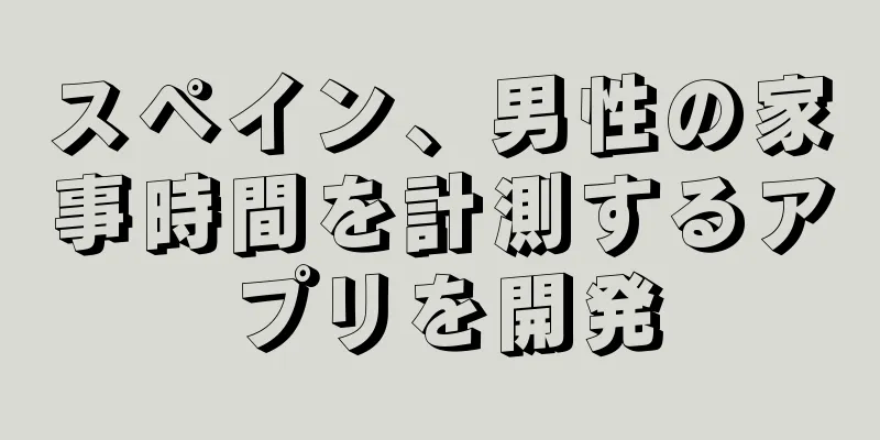 スペイン、男性の家事時間を計測するアプリを開発
