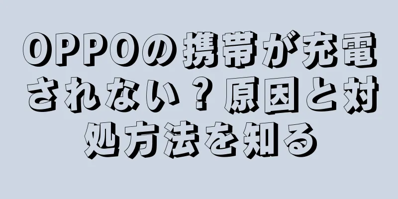 OPPOの携帯が充電されない？原因と対処方法を知る