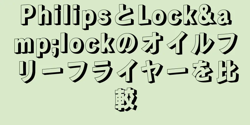 PhilipsとLock&lockのオイルフリーフライヤーを比較