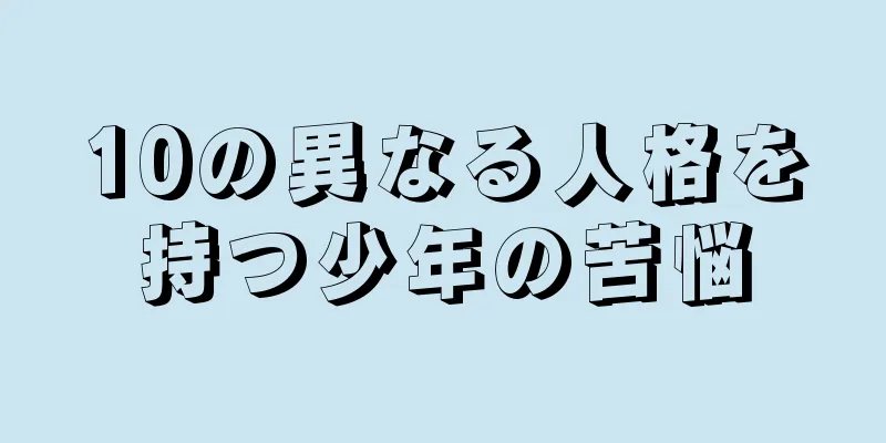 10の異なる人格を持つ少年の苦悩