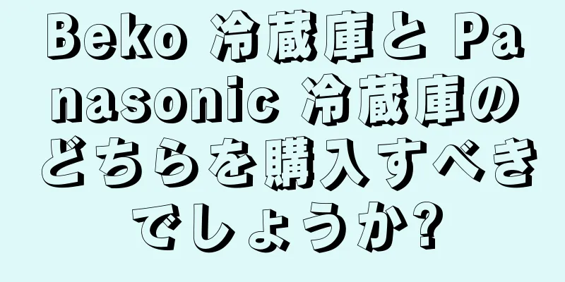 Beko 冷蔵庫と Panasonic 冷蔵庫のどちらを購入すべきでしょうか?