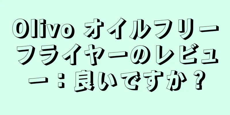 Olivo オイルフリーフライヤーのレビュー：良いですか？