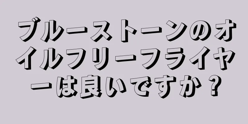 ブルーストーンのオイルフリーフライヤーは良いですか？