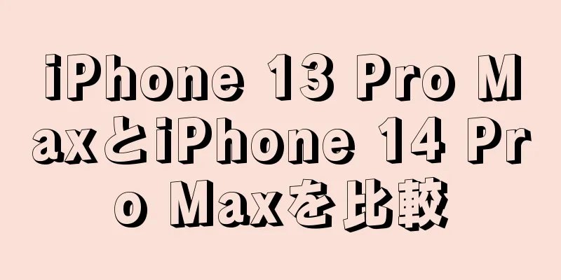iPhone 13 Pro MaxとiPhone 14 Pro Maxを比較
