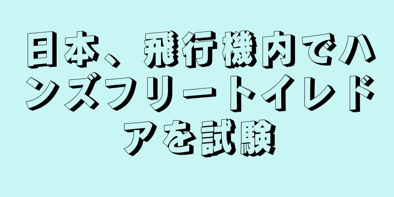 日本、飛行機内でハンズフリートイレドアを試験