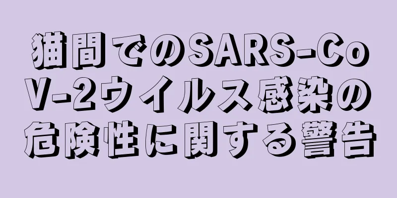 猫間でのSARS-CoV-2ウイルス感染の危険性に関する警告