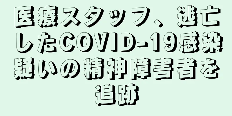 医療スタッフ、逃亡したCOVID-19感染疑いの精神障害者を追跡