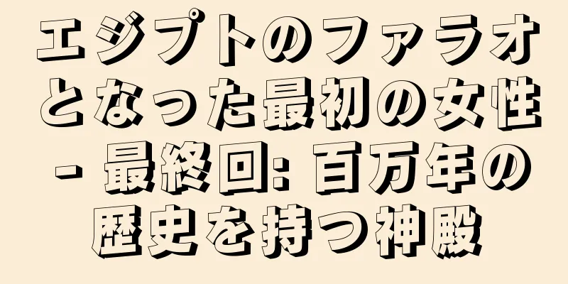 エジプトのファラオとなった最初の女性 - 最終回: 百万年の歴史を持つ神殿