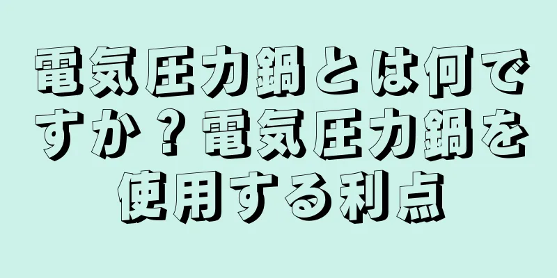 電気圧力鍋とは何ですか？電気圧力鍋を使用する利点