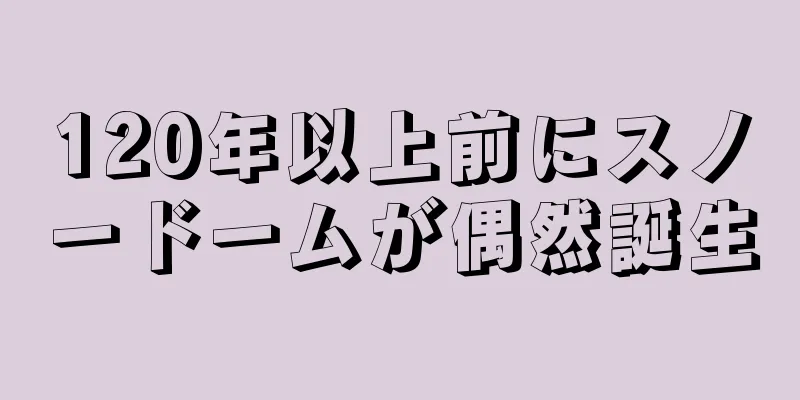 120年以上前にスノードームが偶然誕生