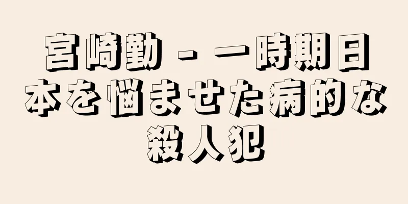 宮崎勤 - 一時期日本を悩ませた病的な殺人犯