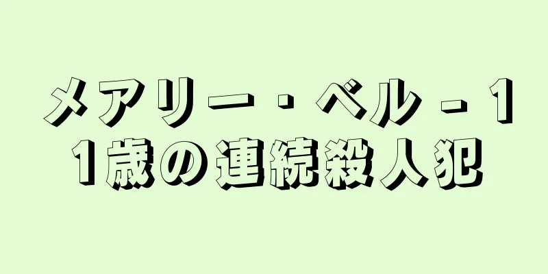 メアリー・ベル - 11歳の連続殺人犯