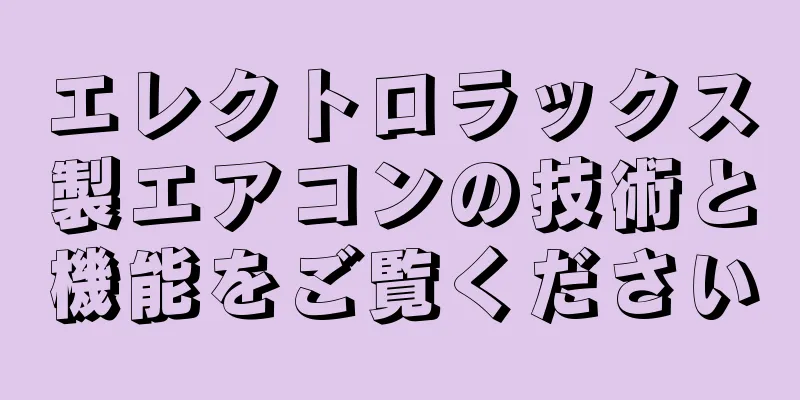 エレクトロラックス製エアコンの技術と機能をご覧ください