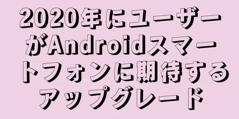 2020年にユーザーがAndroidスマートフォンに期待するアップグレード