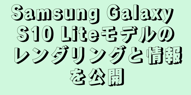 Samsung Galaxy S10 Liteモデルのレンダリングと情報を公開