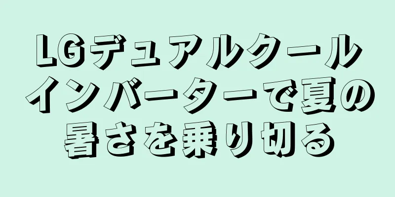 LGデュアルクールインバーターで夏の暑さを乗り切る