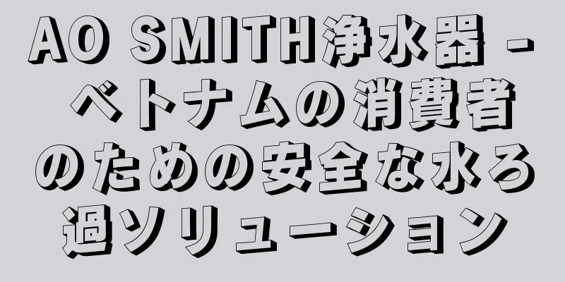 AO SMITH浄水器 - ベトナムの消費者のための安全な水ろ過ソリューション