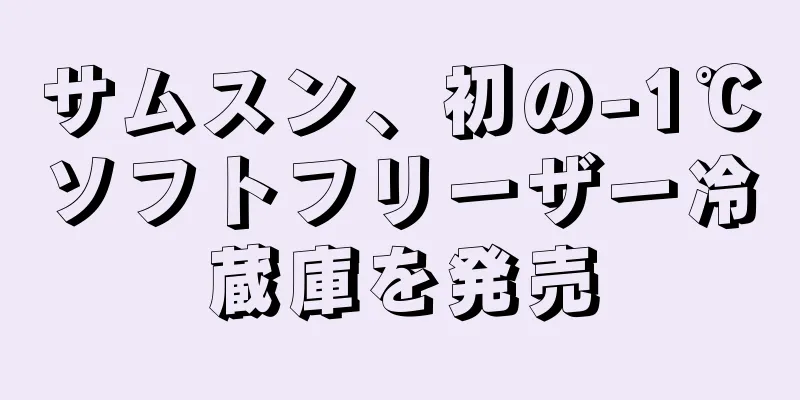 サムスン、初の-1℃ソフトフリーザー冷蔵庫を発売